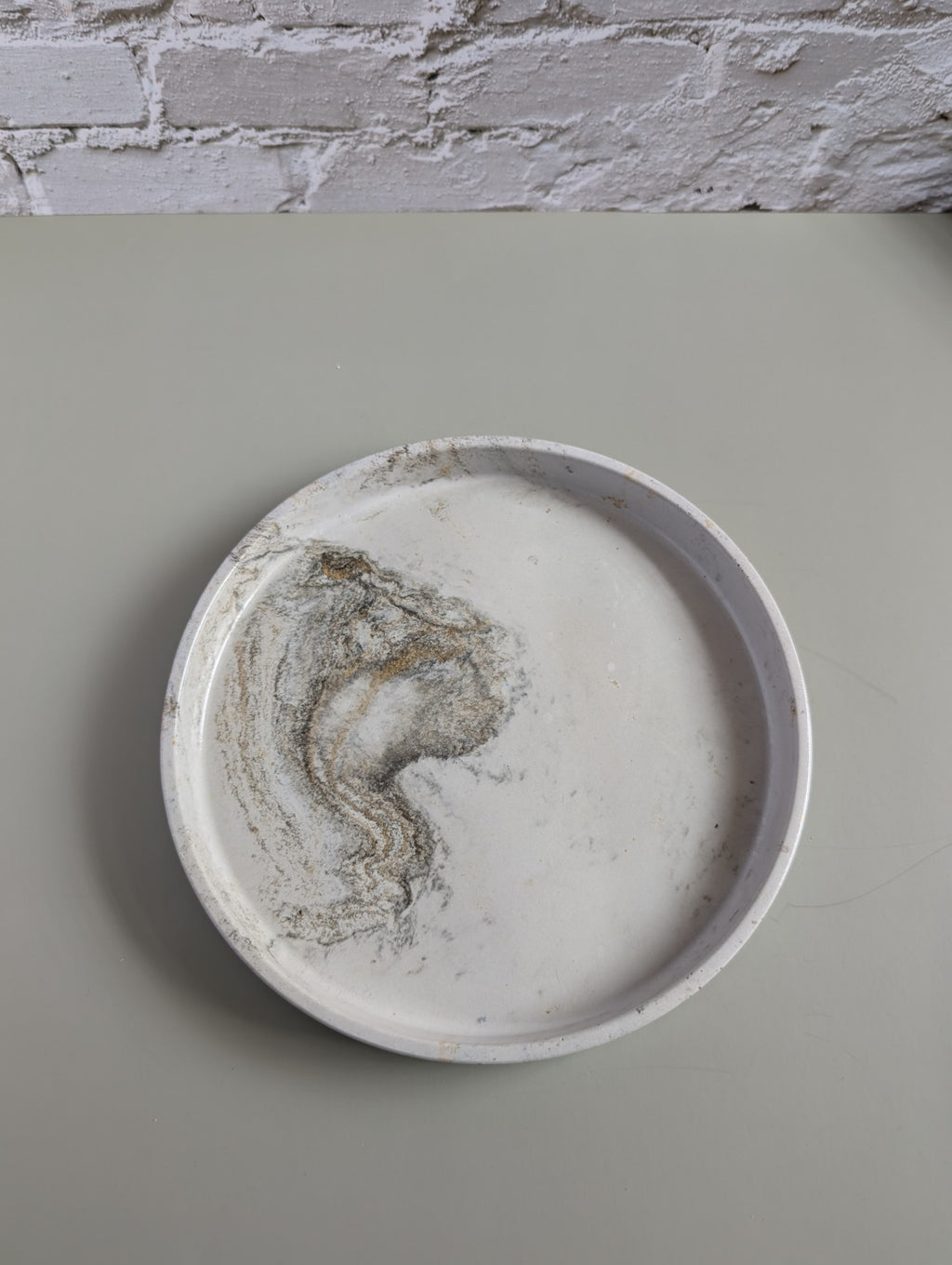 Concrete Coaster, Trinket Tray, Coaster, Handmade, Cement Tray, Catcall, Match Holder
