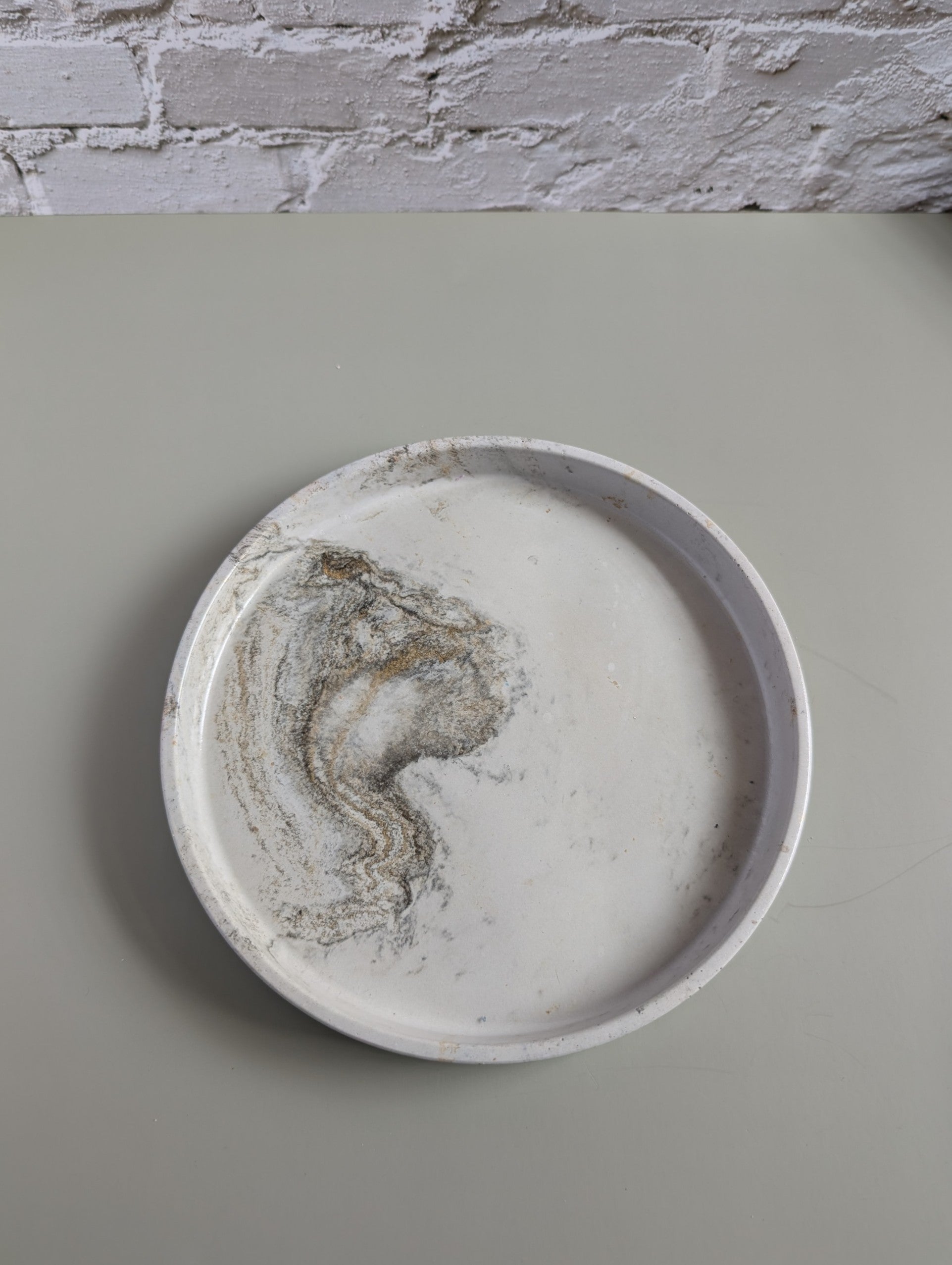 Concrete Coaster, Trinket Tray, Coaster, Handmade, Cement Tray, Catcall, Match Holder