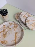 Concrete Coaster, Trinket Tray, Coaster, Handmade, Cement Tray, Catcall, Match Holder