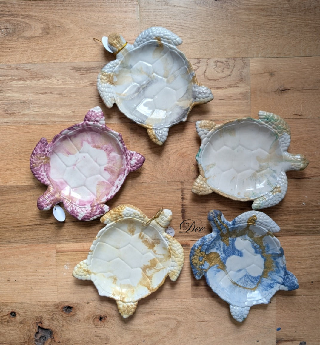 Handmade Concrete Turtle, Sea Turtle, Trinket Tray, Catchall, Candy, Soap Dish